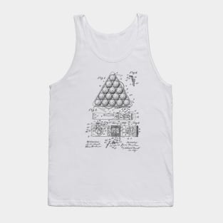 Registering Triangle Vintage Patent Drawing Tank Top